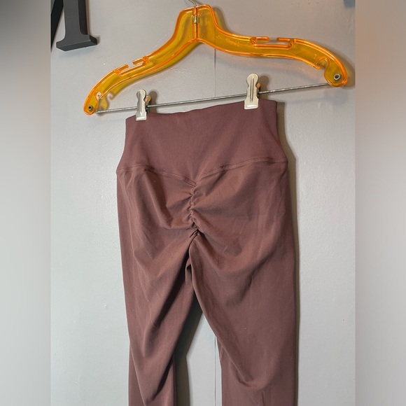 GymShark X Whitney Simmons high rise leggings chocolate size small - Picture 8 of 12